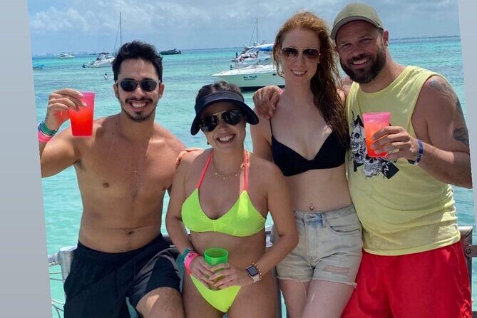 Catamaran for couples an open bar to Isla Mujeres From Cancun - A Closer Look at the Experience