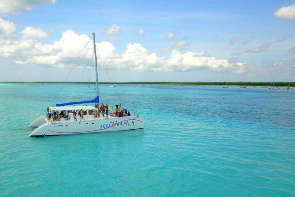 Catamaran Party Isla Mujeres With Drinks & Lunch - Explore Isla Mujeres