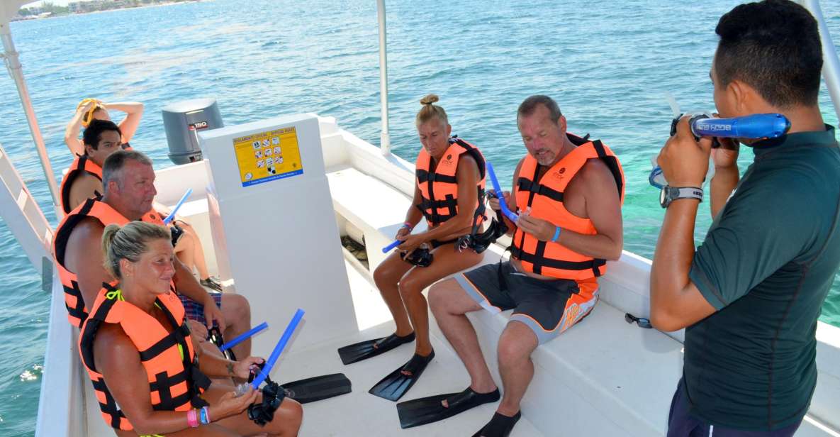 Catamaran Sail + Snorkeling in Puerto Morelos - Snorkeling in Puerto Morelos