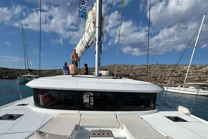 Catamaran Sailing to Dia with Lunch in Heraklion, Crete(EST ) - An In-Depth Look at the Catamaran Sailing Experience