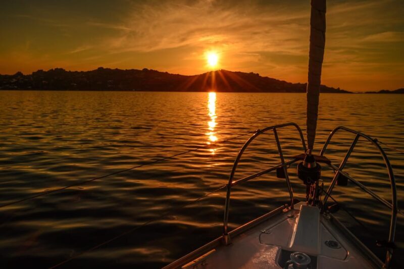 Catamaran Sunset tour La Maddalena Archipelago with aperitif - The Itinerary in Detail
