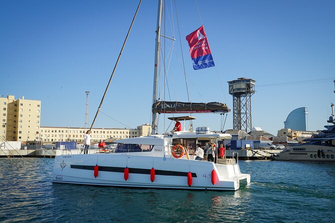 Catamaran Sunset With Drinks&Snacks Small Group W/Optional Dinner - Stunning Sunset Views of Barcelona