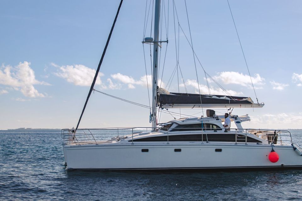 Catamaran With Open Bar & Food Included - Relaxing on a Renowned Beach