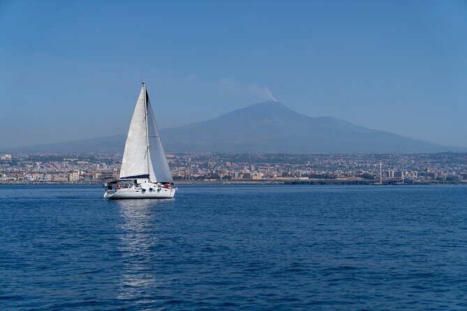 Catania boat tour along the coast with aperitif and snorkeling - Key Points