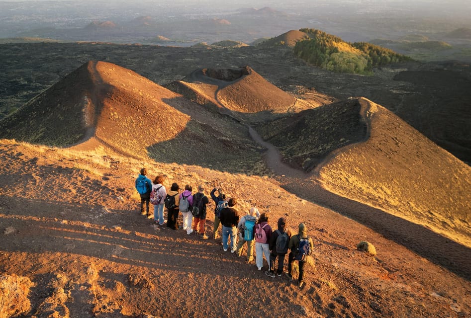 Catania: Etna Sunset Tour With Transfer - Itinerary and Activity Flow