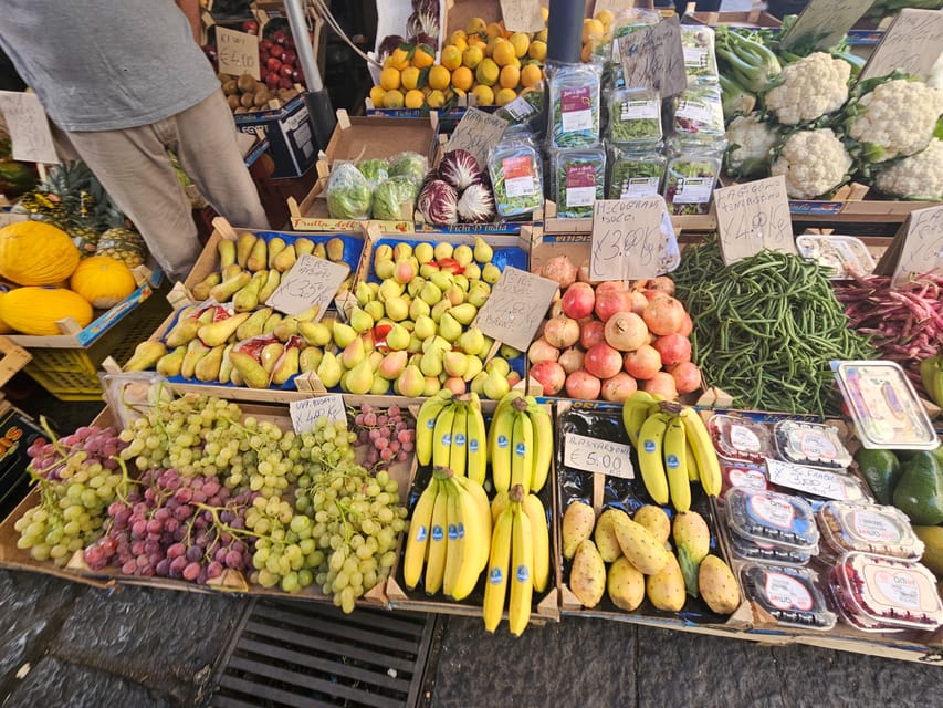 CATANIA MARKET & STREET FOOD Departure From Taormina - Ask Away