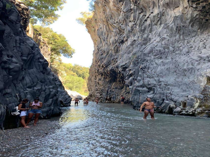 Catania: Mount Etna and Alcantara River Guided Tour - Key Points
