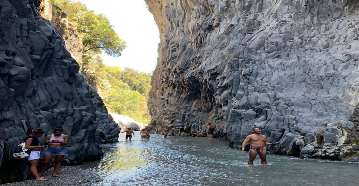 Catania: Mount Etna and Alcantara River Guided Tour - Discovering Alcantara Gorges