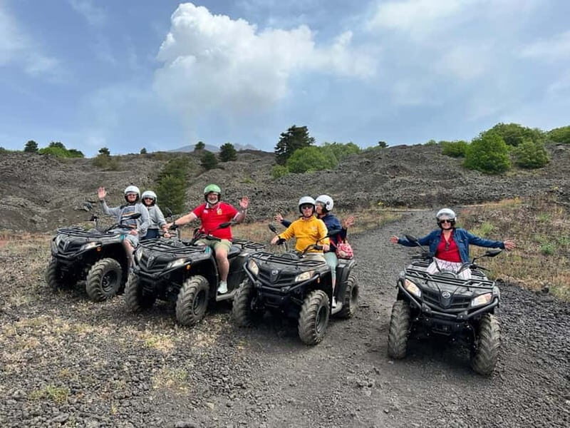 Catania Two-hour quad bike tour of Mount Etna with tour guide - The Trail through Lava and Forests