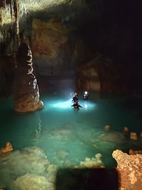 CAVE ADVENTURE IN MALLORCA - Learning About Cave Formations