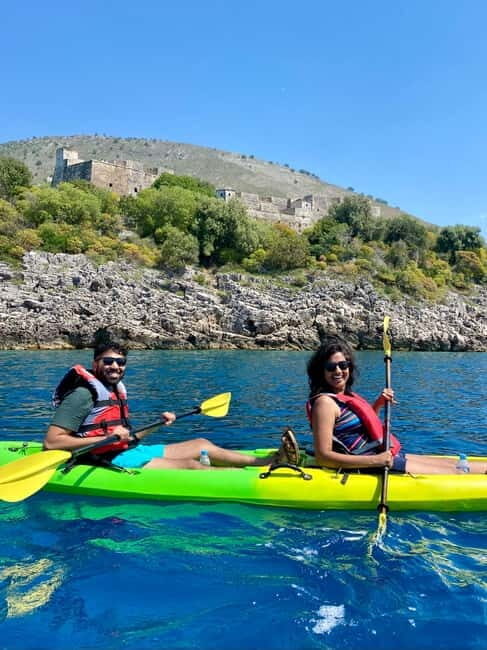 Caves of Porto Palermo: Kayak/SUP Tour with Castle Sea View - Key Points
