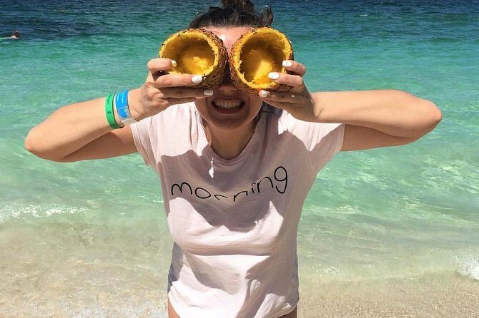 Cayo Levantado at Bacardi Island including Boat transfer, Lunch and Snorkeling - In The Sum Up