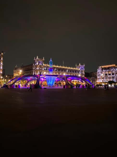 CDMX: Night Walking Tour of the City, with option to visit the Torre Latinoamericana - Overview of the Night Walking Tour