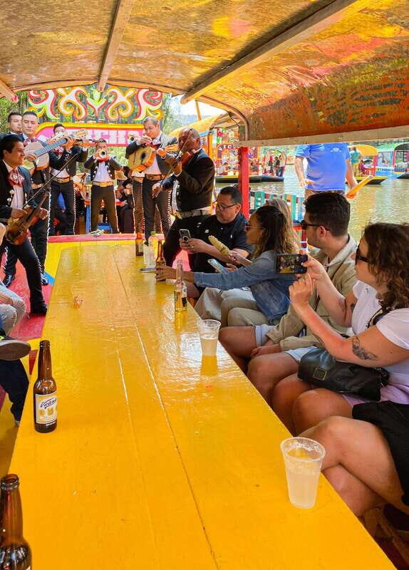 CDMX: Trajinera Party with Drinks, Music, and Tacos. - An Authentic Festive Experience in Xochimilco