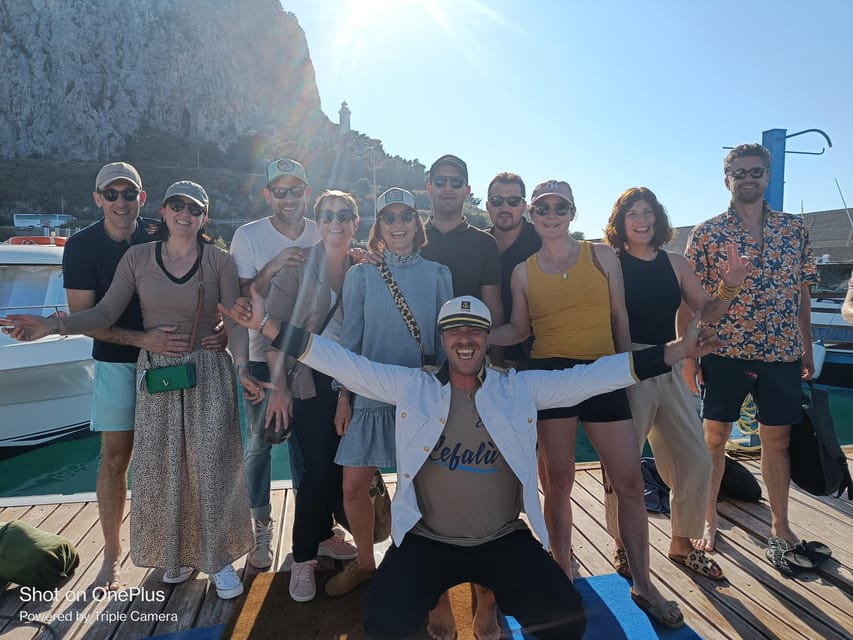Cefalù: Mini Yacht With Snorkel Stops, Caves and Aperitif - Onboard Experience