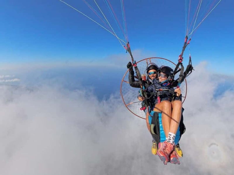 Cefalù: Paragliding flight with paramotor and GoPro13 video photos - Authenticity and Authentic Experiences