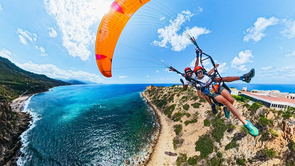 Cefalù: Tandem Paragliding Flight and GoPro13 Video - Key Points