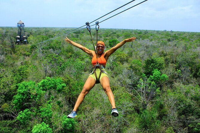 Cenote Adventure in Puerto Morelos with ATV and Zipline - Key Points: