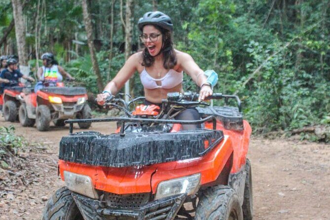Cenote & ATV Jungle Adventure with Ziplines - Key Points