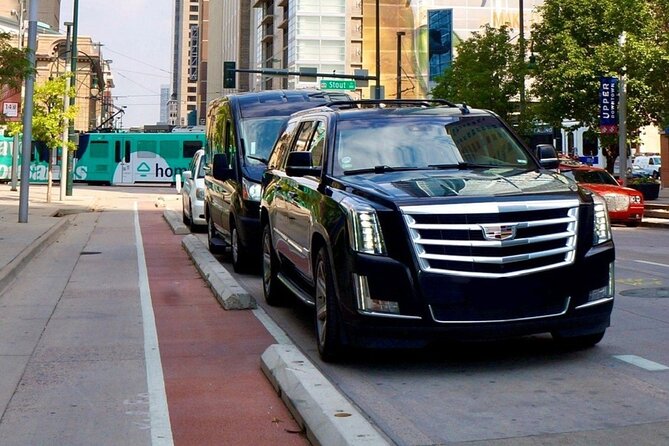 Centennial Airport Private Car Service (One-Way) - Pricing Information