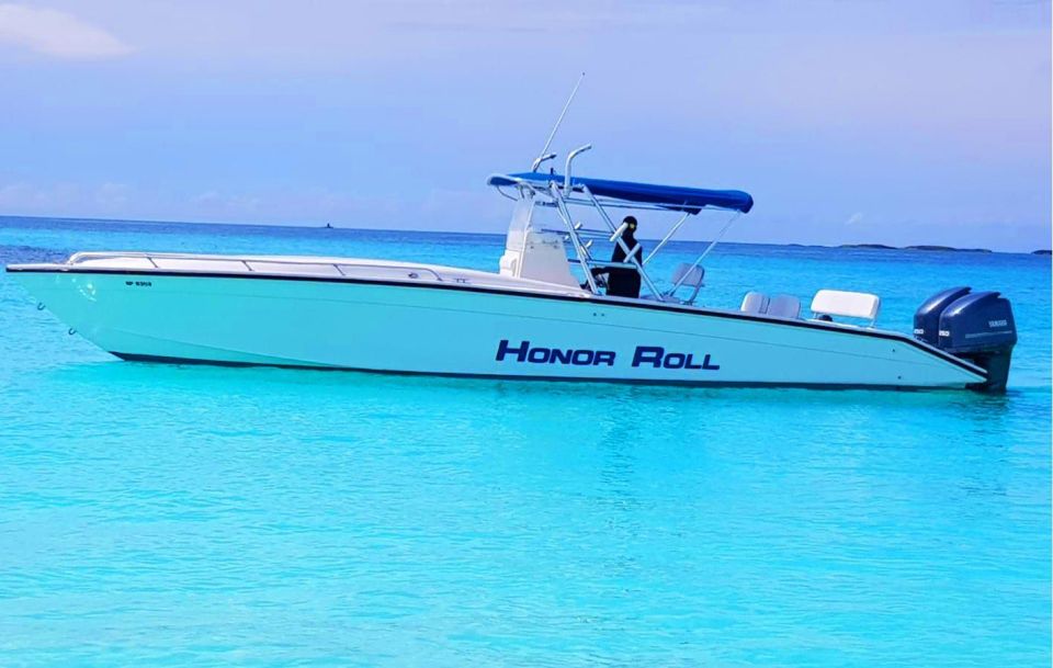 Center Console Private Bahamas Boat Charter - Included Amenities