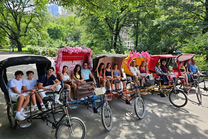 Central Park Pedicab Tour Top Highlights - Key Points