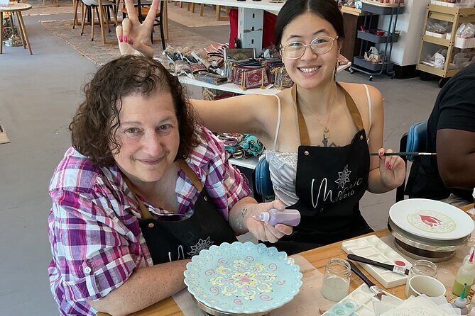 Ceramic Painting Workshop in Somerset New Jersey - The Sum Up