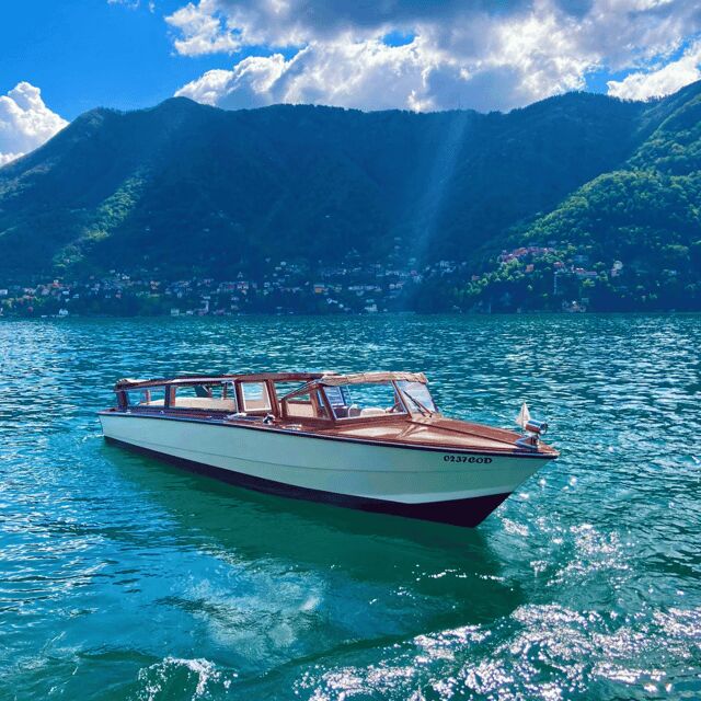 Cernobbio: Sunset Shared Boat Tour with Prosecco - The Experience in Detail