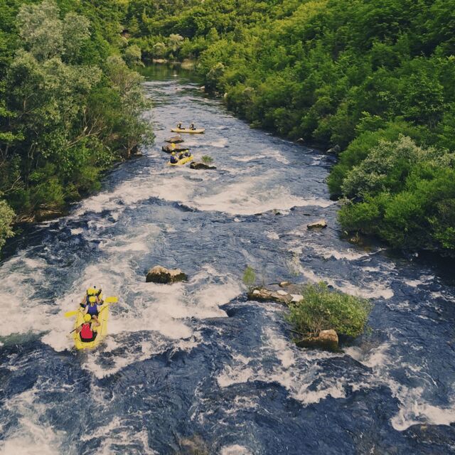Cetina River Guided Canoe Rafting Adventure - Key Points