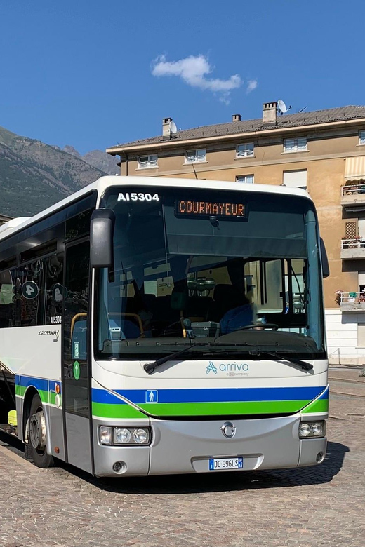 Chamonix: Bus Transfer To/From Courmayeur - Cancellation Policy
