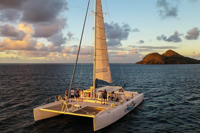 Champagne Sunset Sail in St. Lucia - Key Points
