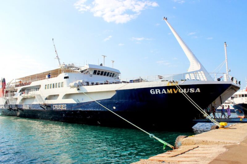 Chania Areas/Kalyves:Gramvousa Island & Balos,Boat Tkt Extra - Itinerary and Transportation