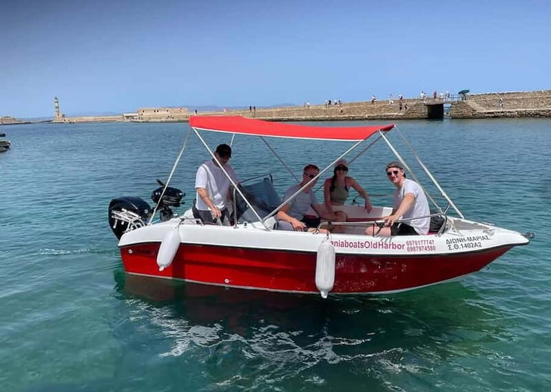 Chania: Self-Drive Boat Rental from Old Port - The Experience: Pros and Cons