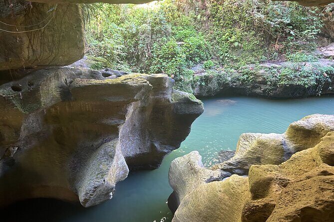 Charco Azul, Hidden Caves, Waterfalls, Beach, Free Adult Drinks - The Adventure Begins: From San Juan to Charco Azul