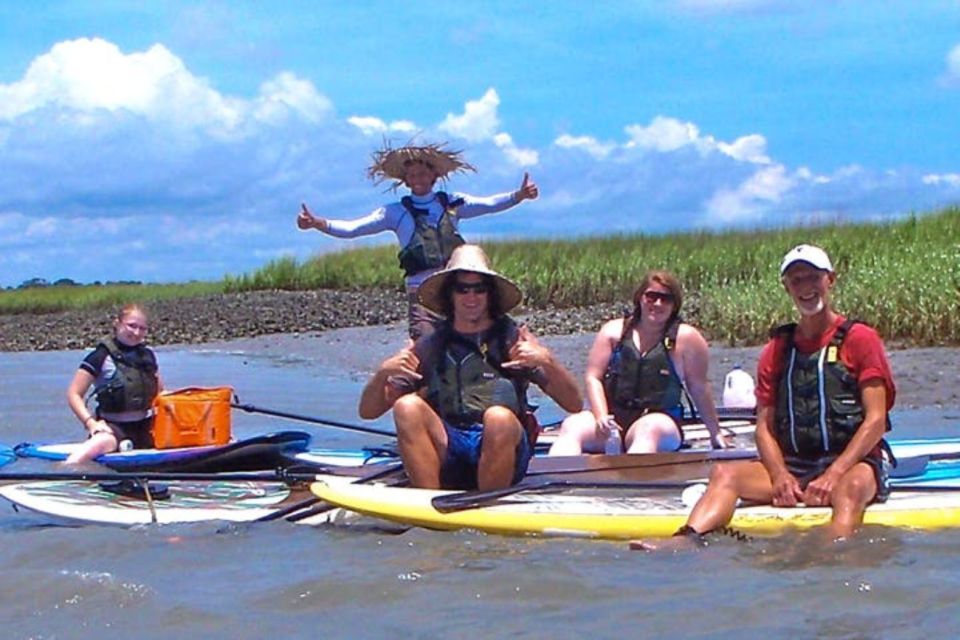 Charleston: Folly Beach Stand Up Paddleboard Dolphin Safari - Key Points