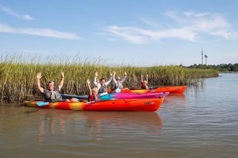 Charleston: Folly River Sunset Kayak Dolphin Safari - Key Points
