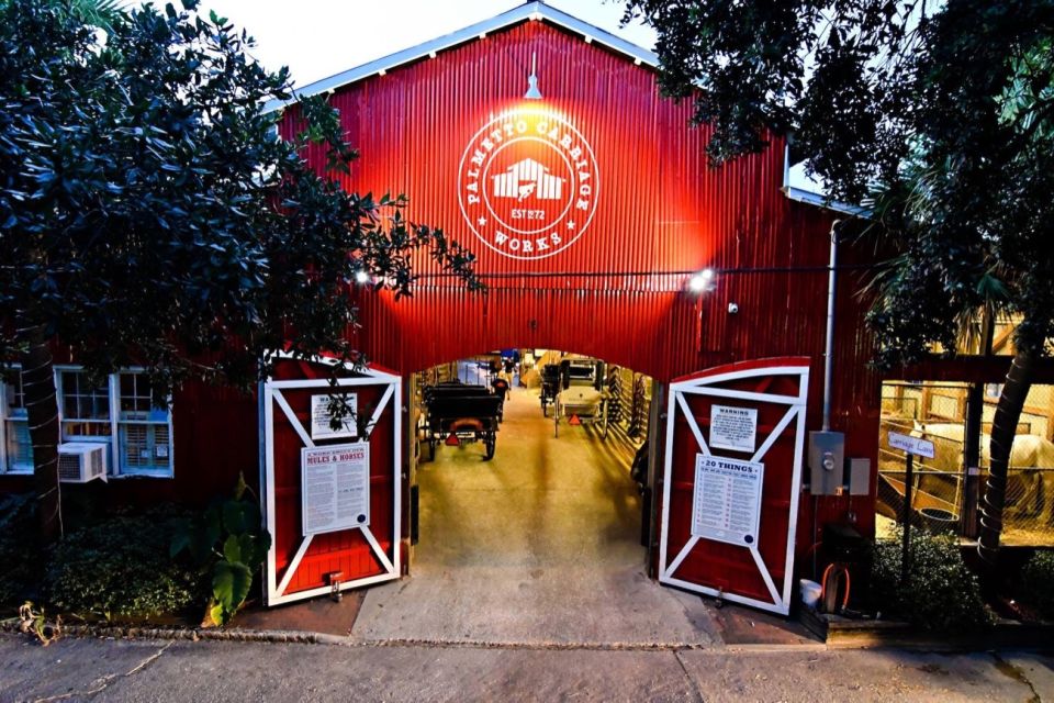 Charleston: Private Carriage Ride - Pricing and Cancellation Policy