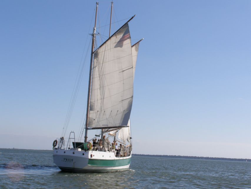Charleston: Schooner Sailing Harbor Tour & Dolphin Watch - Duration and Cancellation