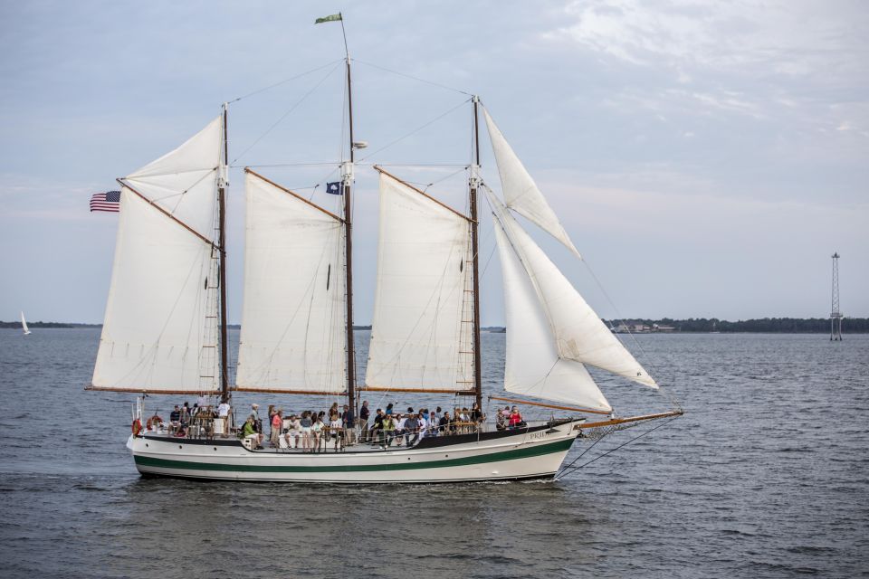 Charleston: Schooner Sailing Harbor Tour & Dolphin Watch - Meeting Point