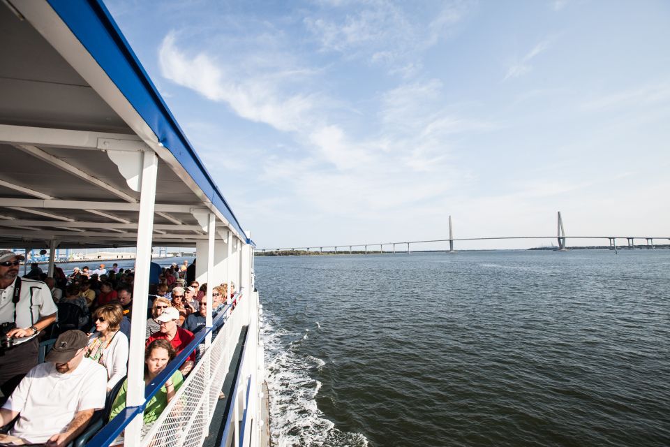 Charleston: Sightseeing Harbor Tour & Dolphin Watch - Duration and Departure