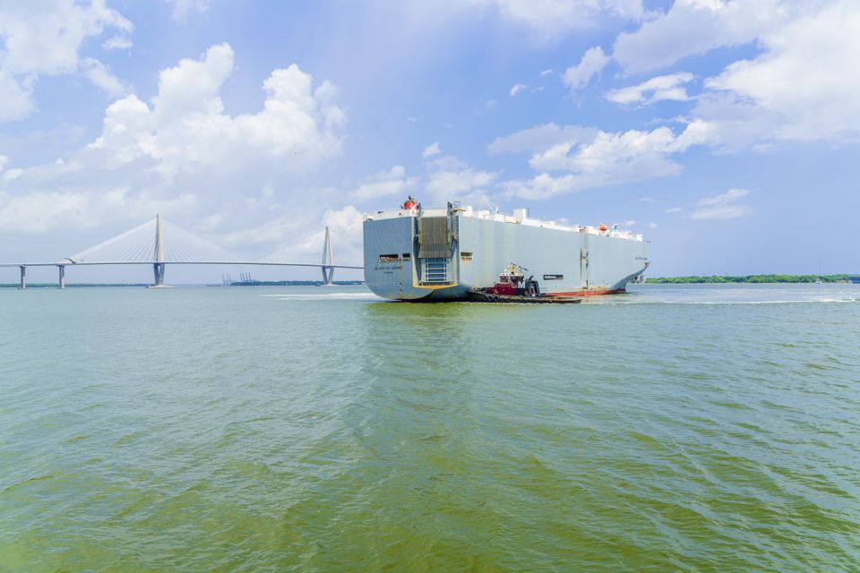 Charleston: Sightseeing Harbor Tour & Dolphin Watch - Castle Pinckney, Charleston