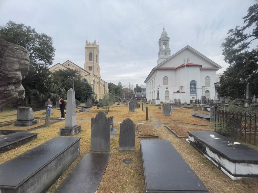 Charlestons Miracle Mile: Church and Cemetery Walking Tour - Duration and Cost