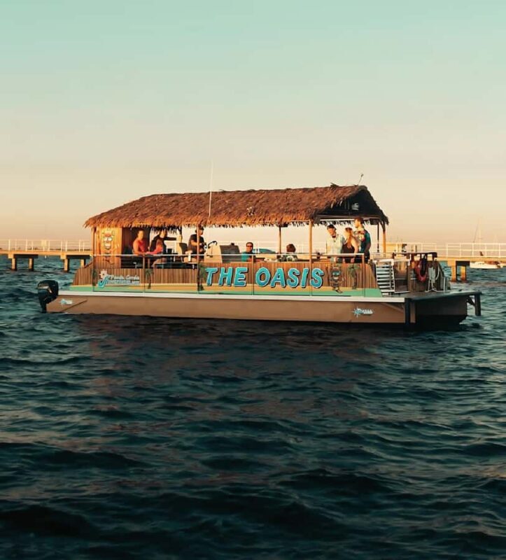 Charlotte Harbor: "The Oasis" Tiki Boat Sunset Cruise - Atmosphere and Additional Features