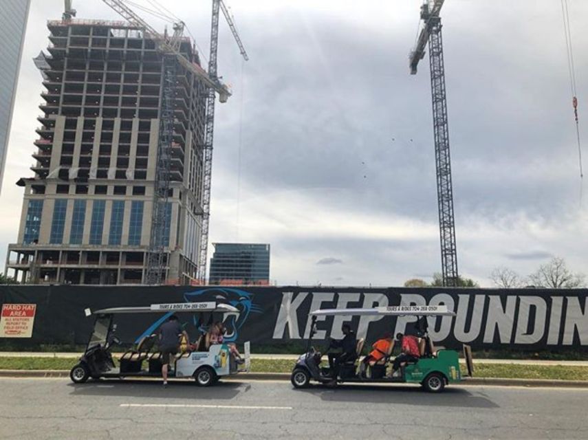 Charlotte: Historical City Tour on Eco-Friendly Cart - Charlottes Past, Present, and Future