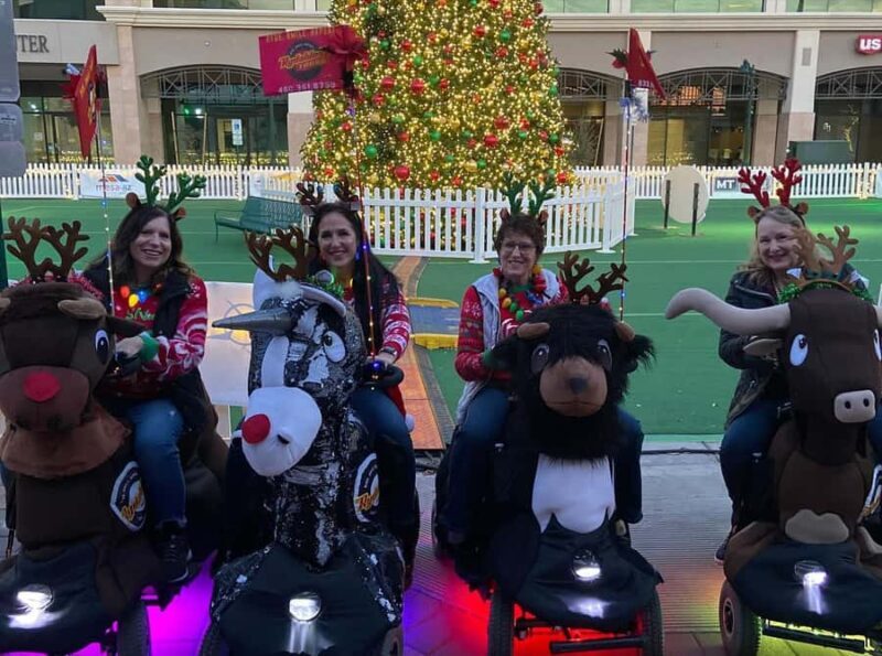 Charlotte: Holiday Lights Tour on a Rydable - An Entertaining Night Out with a Whimsical Twist