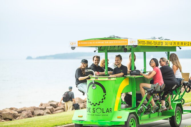 Charlottetown Waterfront Solar-Powered Pedal Bus Food/Drink Tour - Tips for an Enjoyable Experience