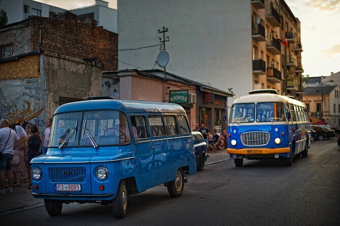 ''Cheers on wheels''- Vodka tasting tour by Retro Bus - Second Stop: Nowa Praga’s 1970s-Style Bar