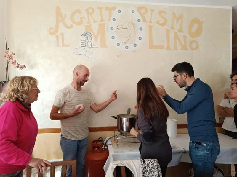 cheese-making workshop, excursion, and tasting in the Maiella Park - Tasting and Lunch