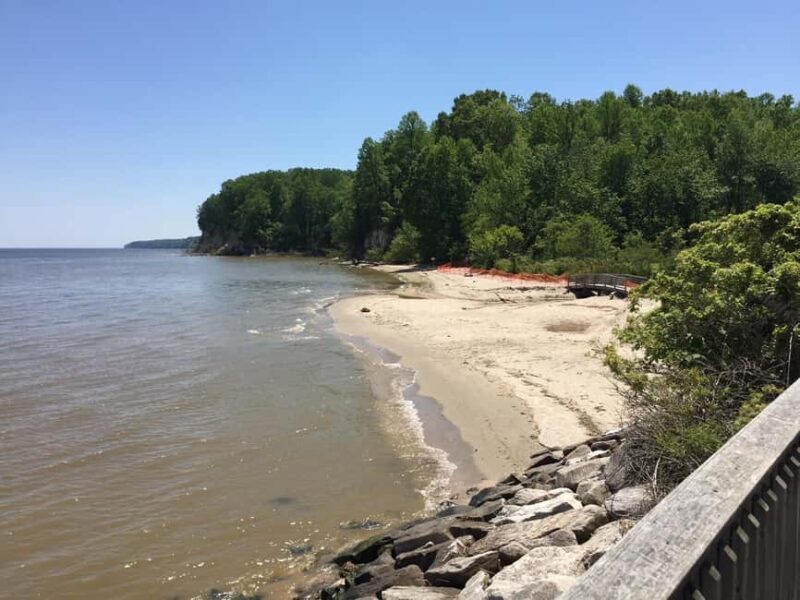 Chesapeake Beach: Guided Walking Tour to The Cliffs - Key Points