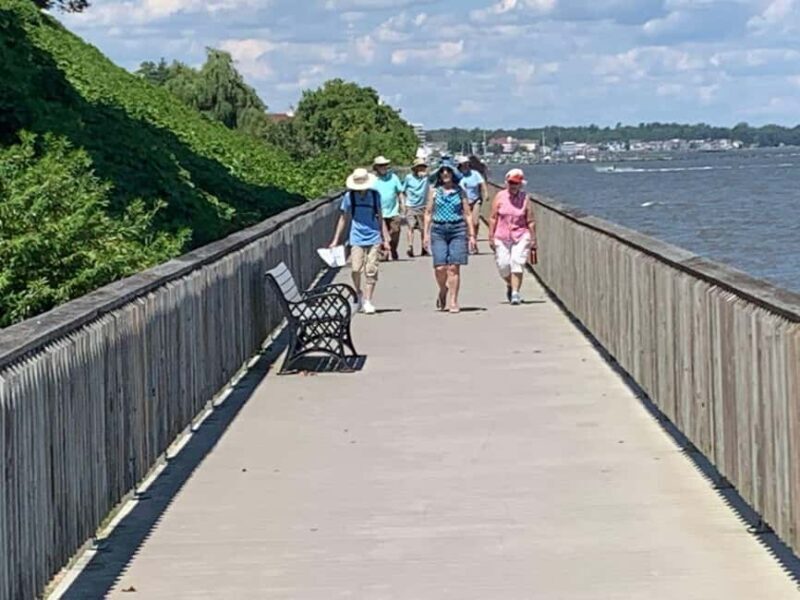 Chesapeake Beach: Guided Walking Tour to The Cliffs - The Experience in Detail